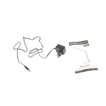 Светильник настольный SONNEN PH-3607 на подставке LED 9Вт металл серый 1/6 (клиент)