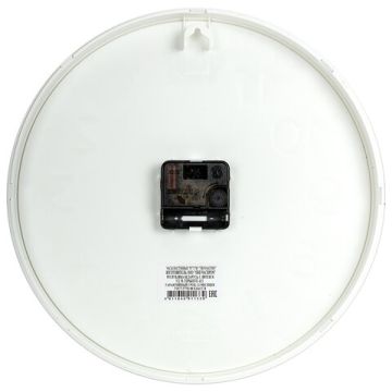 Часы настенные TROYKA 78771783 круг белые белая рамка 30,5х30,5х3,5 см 1/7 (Клиент)