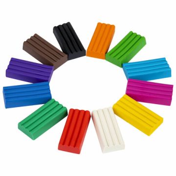 Пластилин 12цв 180г со стеком Веселая такса ПИФАГОР 1/32