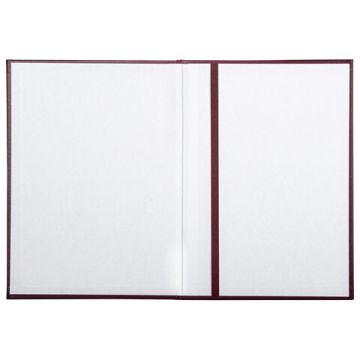 Папка адресная Поздравляем с виньетками А4 бордовая STAFF Basic 1/25