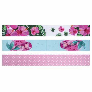 Закладки для книг с магнитом набор 6шт блестки 25x196мм РУСАЛОЧКА ЮНЛАНДИЯ 1/10/150