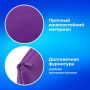 Пенал-косметичка 19х4х9см молния фиолетовый 1/10/60 (Клиент)