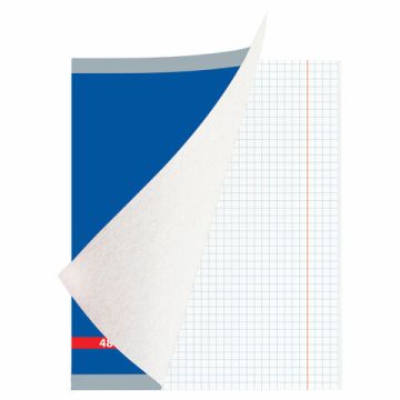 Тетрадь 48л А5 клетка скоба INDAY BRAUBERG 1/10/100