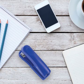 Степлер №24/6, 26/6 BRAUBERG Standard+ до 30 листов синий 1/12