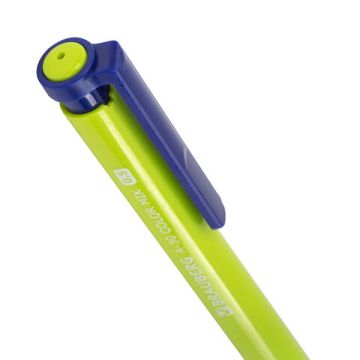 Ручка шариковая автомат синяя узел 0,5мм BRAUBERG A-30 COLOR MIX 1/50