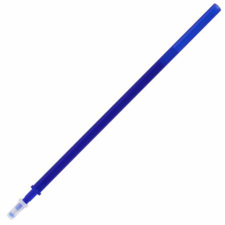 Ручка гелевая синяя 0,35мм + 9 стержней стираемая BRAUBERG 1/20