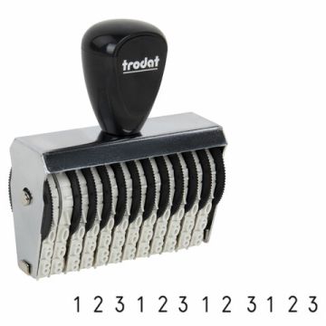 Нумератор 12-разрядный ленточный TRODAT оттиск 62 х5 мм 1/10/960 (Клиент)