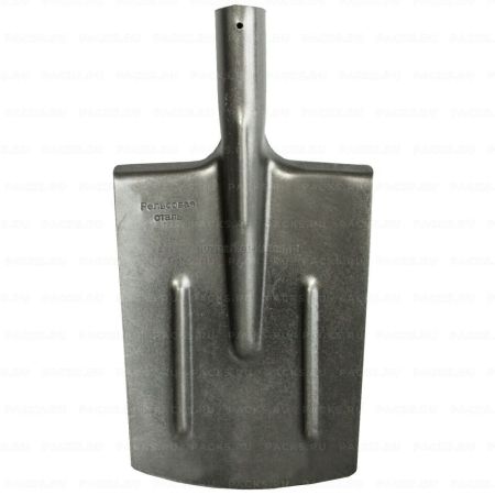 Лопата прямая под черенок d-38 рельс. сталь 1/1