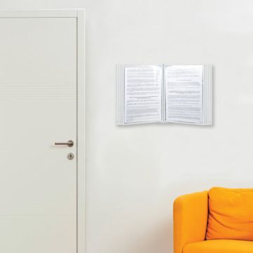 Демосистема настенная на 10 панелей с 10 белыми панелями А4 STAFF 1/1 (клиент)