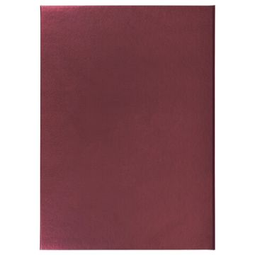 Папка адресная С Юбилеем А4 бумвинил бордовая 1/25 (клиент)