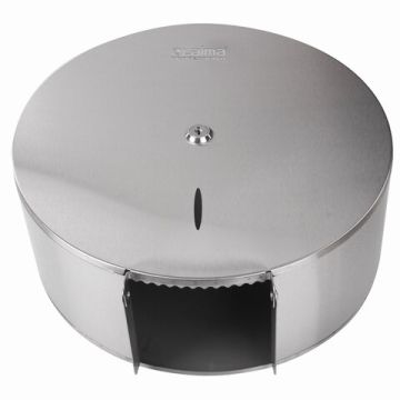 Диспенсер для туалетной бумаги  LAIMA PROFESSIONAL INOX (Система T1)большой нерж сталь 1/10 (Клиент)