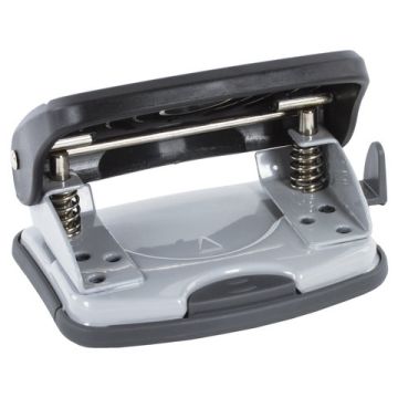 Дырокол на 20листов средний черный Einkommen Brauberg 1/12