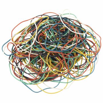 Резинка банк 100гр 80мм STAFF цветная 1/10/200