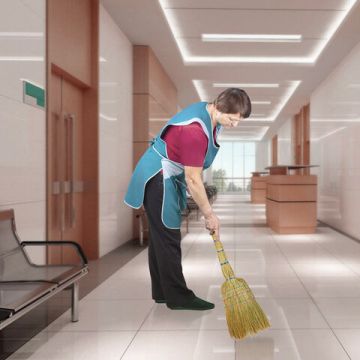 Веник Сорго 6-ти прошивной Премиум 400-440 г ширина метелки 30-35 см длина 79 см 1/50 (клиент)