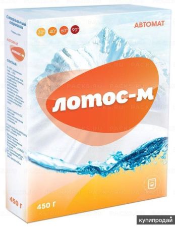 Порошок стиральный Лотос-М 450г автомат 1/24