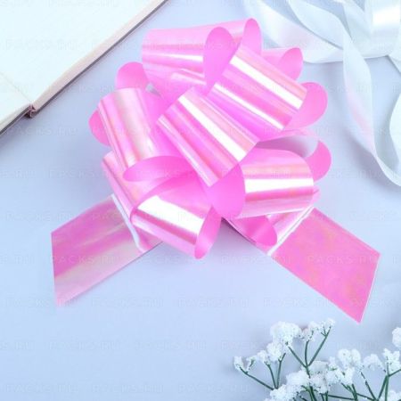 Бант-шар 5см перламутровый розовый 20/20