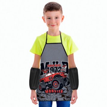 Фартук с нарукавниками 45x54см Truck race ЮНЛАНДИЯ 1/54