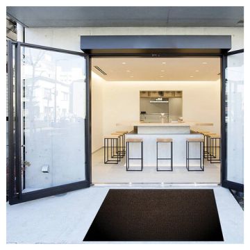 Коврик входной ворсовый влаго-грязезащитный LAIMA 120х180 см толщина 8мм корич 1/1 (Клиент)