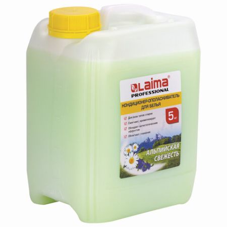 Кондиционер для белья 5л Альпийская свежесть LAIMA PROFESSIONAL 1/4