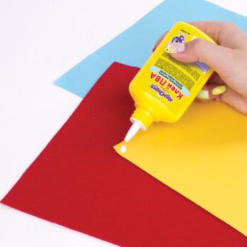 Клей ПВА 125г бумага картон дерево Юнландия 1/40