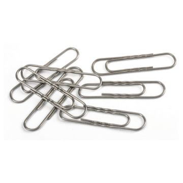 Скрепки 50мм 50 шт. гофрированные, металл., STAFF EVERYDAY РОССИЯ