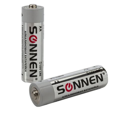 Элемент питания SONNEN АА (LR6, 15А) 24шт АЛКАЛИН 1/20 (клиент)